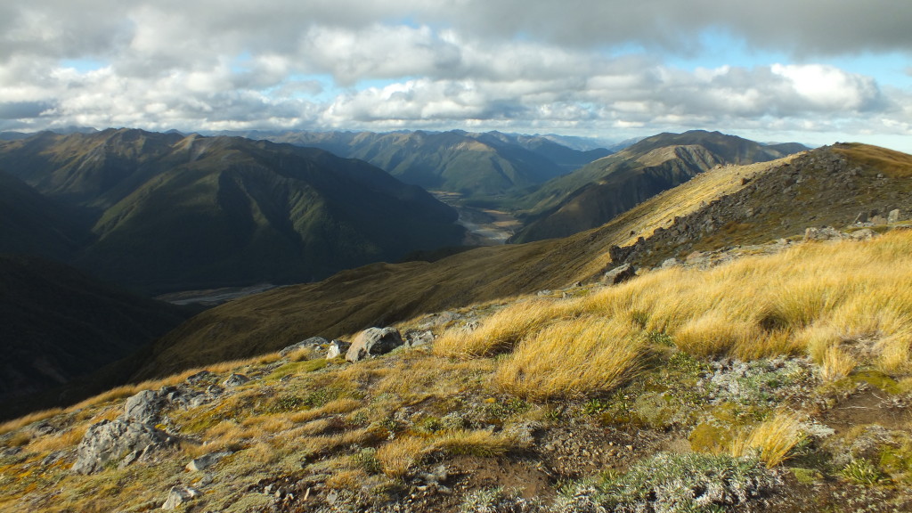 Looking up the Boyle River from Mt Garfield