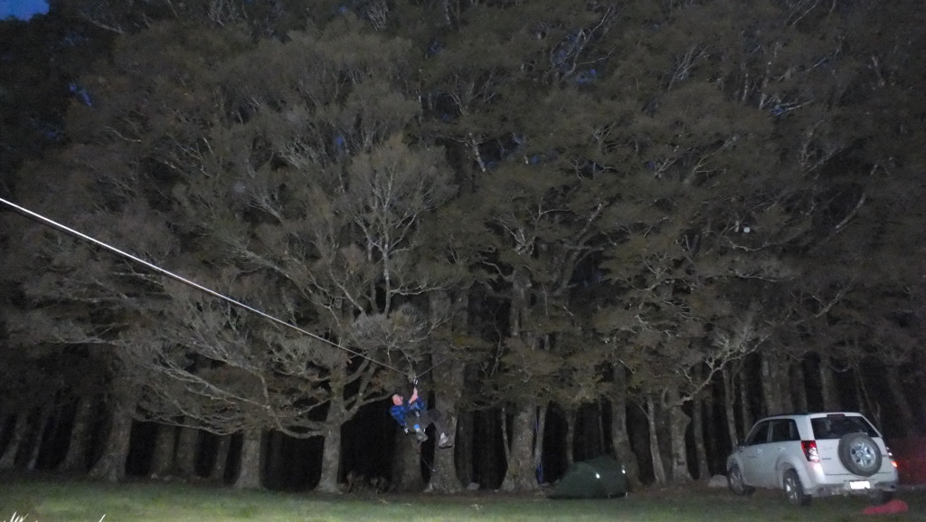Attempting to make a flying fox